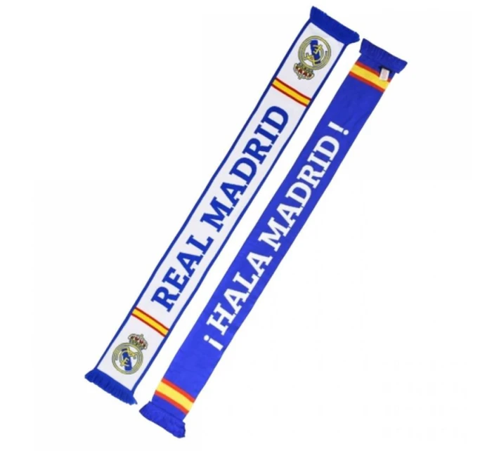 Šála Realu Madrid Oboustranná pletená šála model 20873278 - Inny Šála Realu Madrid Oboustranná pletená šála model 20873278 - Inny