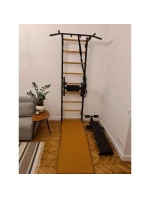 SKLÁDACÍ GYMNASTICKÁ MATRACE HNĚDÁ 180CM BENCHK SKLÁDACÍ GYMNASTICKÁ MATRACE HNĚDÁ 180CM BENCHK