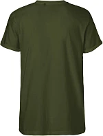 O Pánské bio tričko s ohrnutými rukávy military model 22504531 - Neutral O Pánské bio tričko s ohrnutými rukávy military model 22504531 - Neutral