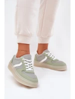 Nízké Dámské Tenisky Na Platformě Zelené model 21689159 - EVENTO