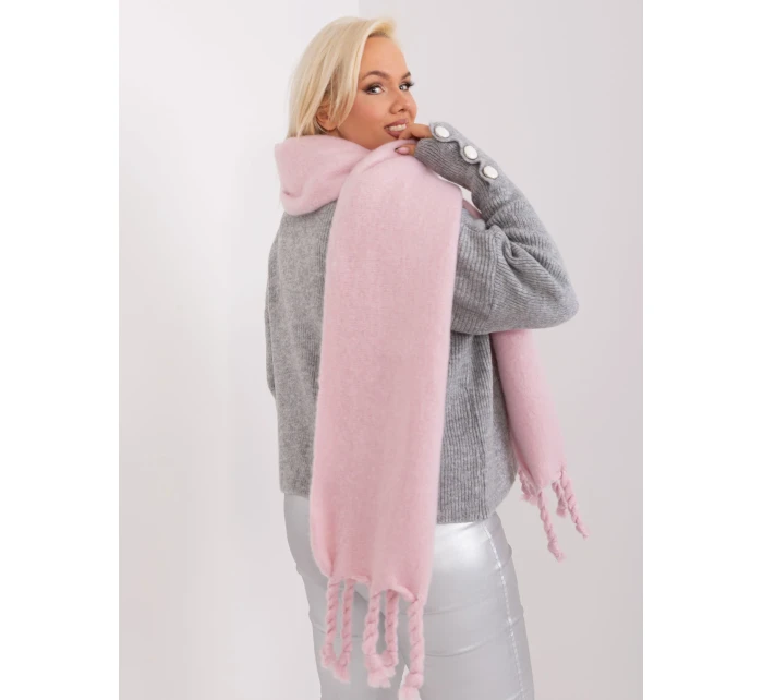 Szalik AT SZ model 21305630 jasny różowy - FPrice