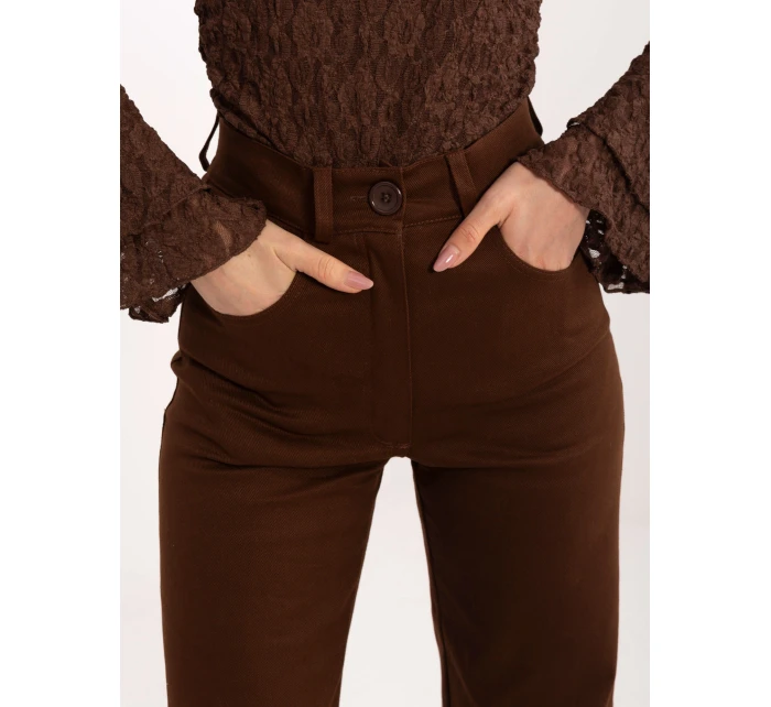 Spodnie LK SP model 21834239 brązowy - FPrice