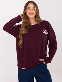 Bluza RV BL model 21480329 bordowy - FPrice