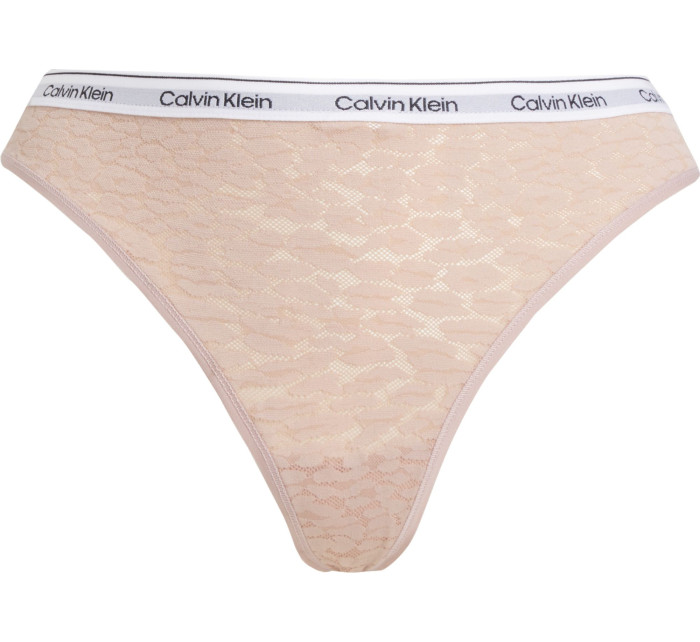 Spodní prádlo Dámské kalhotky THONG 000QD5051ETQO - Calvin Klein