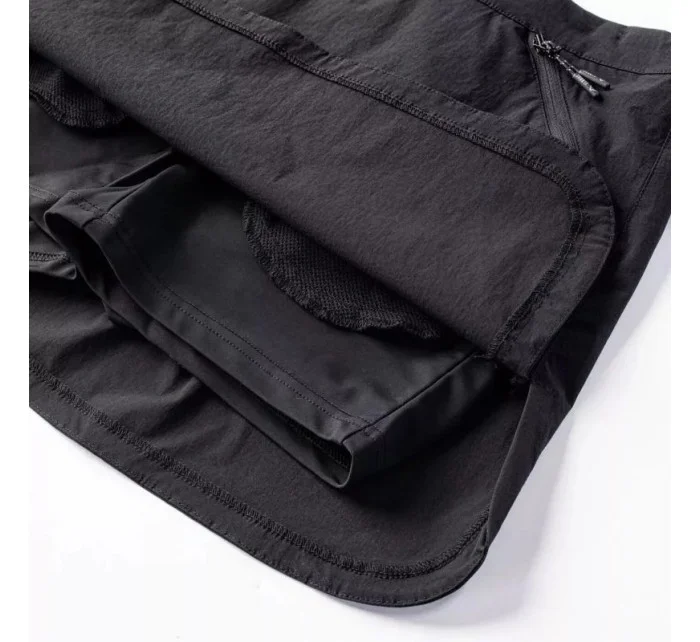 Dámská sportovní sukně 2v1 s šortkami Palmar W 92800481859 Černá - Elbrus