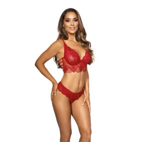 Dámské tanga model 20731847 Červená - Axami