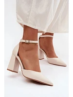 Lodičky na sloupku model 227166 Step in style