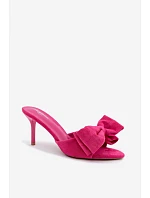 Klapky na podpatku model 228993 Step in style