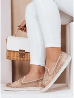 Dámské zlaté espadrilky SHINE Dstreet model 21962911 - FashionStreet
