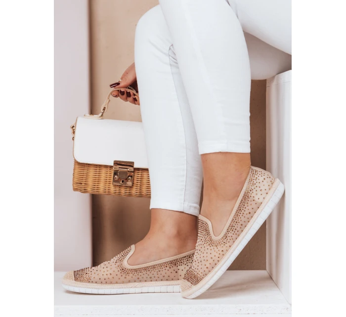 Dámské zlaté espadrilky SHINE Dstreet model 21962911 - FashionStreet