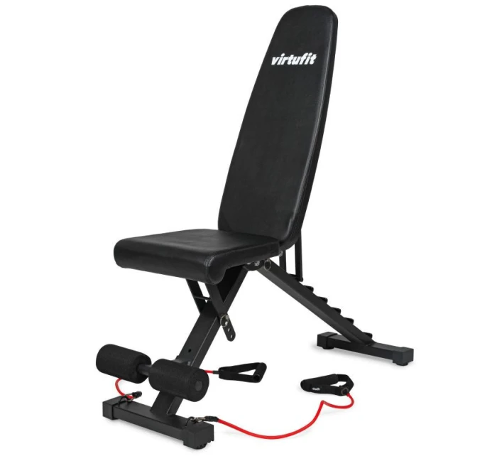 SKLÁDACÍ NASTAVITELNÁ FITNESS LAVICE VIRTUFIT FB100 SKLÁDACÍ NASTAVITELNÁ FITNESS LAVICE VIRTUFIT FB100