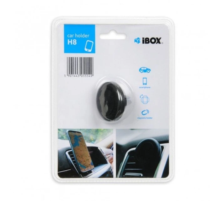 Flexibilní držák telefonu IBOX ICH8 (barva černá)