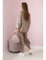 Bavlněná mikina kalhoty set fango Bavlněná mikina kalhoty set fango