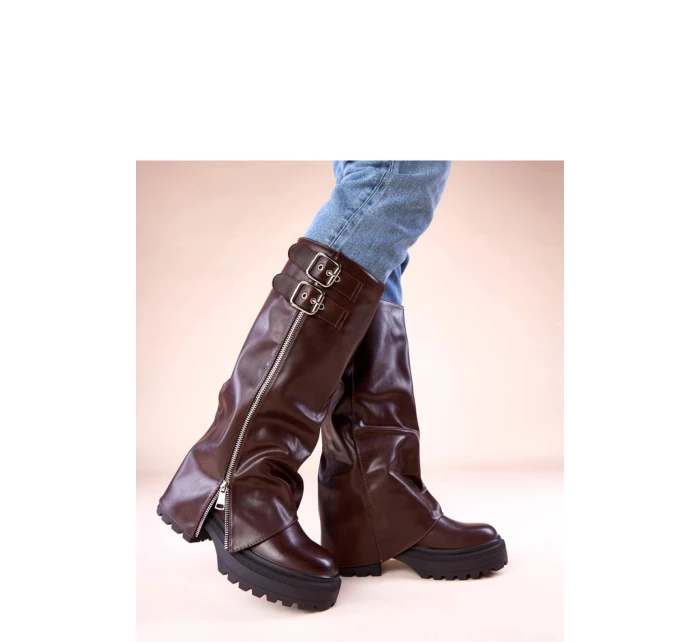 ~Kozaki na platformie model 222372 Solea