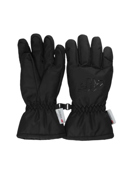 Dětské rukavice černé 21S model 21342246 - 4F Dětské rukavice černé 21S model 21342246 - 4F