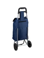 NÁKUPNÍ VOZÍK NA KOLEČKÁCH S RÁMEM 25L MODRÝ
