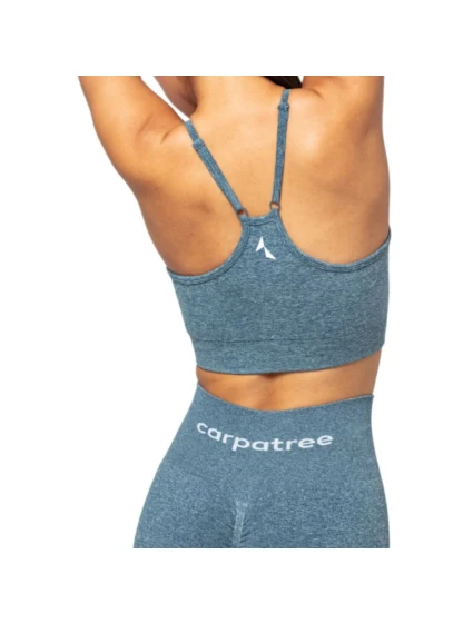 Allure Blue Melange bezešvá sportovní podprsenka - model 21931742 Allure Blue Melange bezešvá sportovní podprsenka - model 21931742