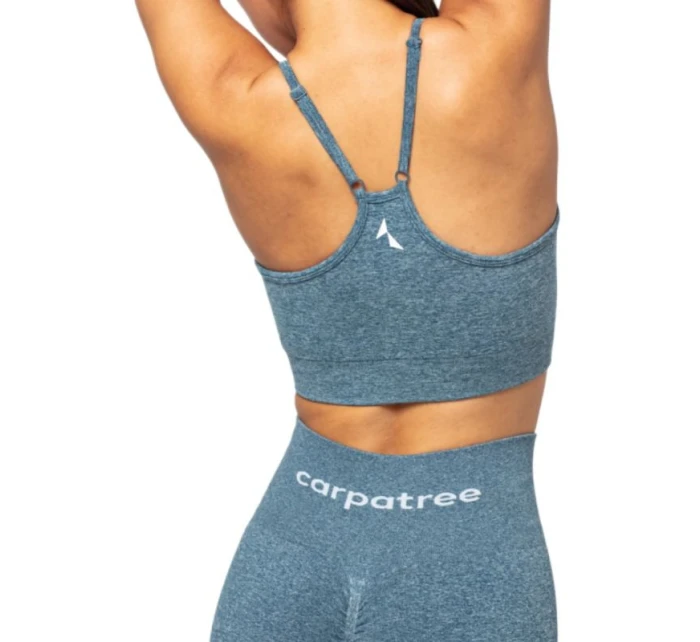 Allure Blue Melange bezešvá sportovní podprsenka - model 21931742 Allure Blue Melange bezešvá sportovní podprsenka - model 21931742