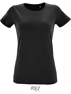 SOL'S Regent Fit Women Dámské tričko "Slim Fit" 25.2758 deep black