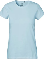 Neutral O 80001 Dámské tričko z těžké bio bavlny 77.8001 light blue
