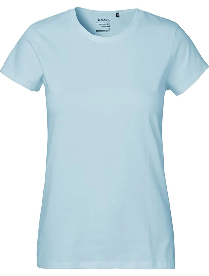 Neutral O 80001 Dámské tričko z těžké bio bavlny 77.8001 light blue Neutral O 80001 Dámské tričko z těžké bio bavlny 77.8001 light blue