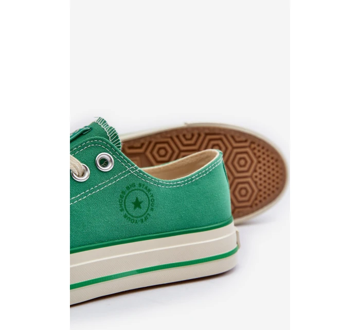 Dámské tenisky Big Star model 21654802 Zelené - Big Star Shoes Dámské tenisky Big Star model 21654802 Zelené - Big Star Shoes