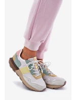 Dámské Semišové Sneakersy Big Star HIPOLY SYSTEM model 21690825 - Big Star Shoes Dámské Semišové Sneakersy Big Star HIPOLY SYSTEM model 21690825 - Big Star Shoes