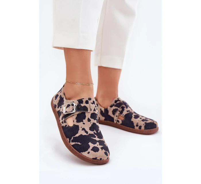 Semišové Polobotky Dámské S Přezkou  model 21703105 - Zazoo