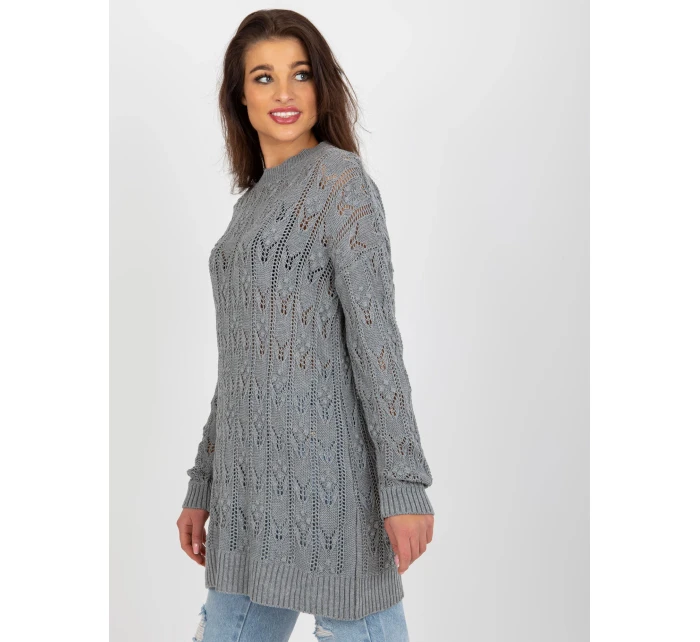 Dámský svetr BA SW 9000 .31P šedá - FPrice Dámský svetr BA SW 9000 .31P šedá - FPrice