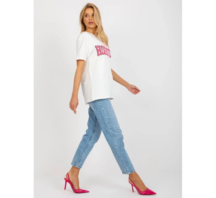 Dámské tričko EM TS 527 1.26X ecru - FPrice