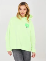 Mikina MJ BL H2587.82 fluo zelená