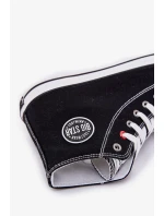 Pánské plátěné tenisky Big Star HI-POLY SYSTEM – černé