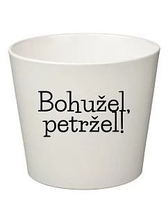 BOHUŽEL, PETRŽEL! - malý květináč 