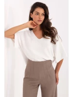 Svetr s krátkým rukávem model 216683 Italy Moda Svetr s krátkým rukávem model 216683 Italy Moda