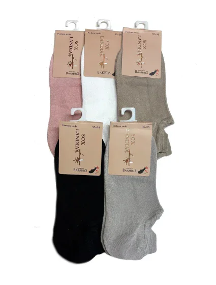 Nohy WiK 013 Bambusový krátký vzor 62 35-42