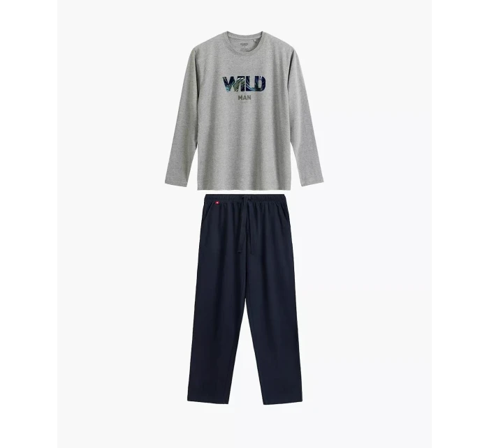 Pyžamo model 21281129 long/r S2XL pánské - Atlantic