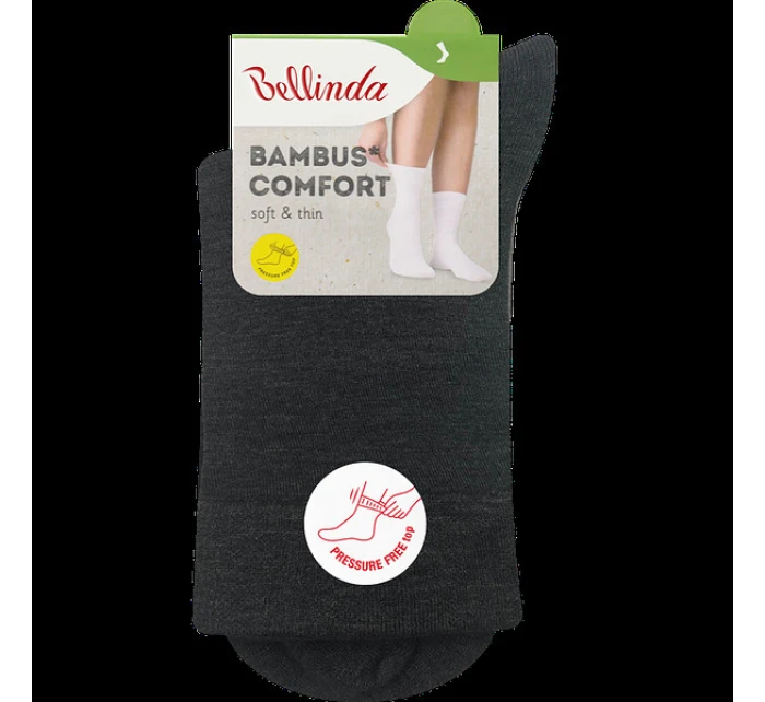 Dámské bambusové ponožky BAMBUS LADIES COMFORT SOCKS - BELLINDA - tmavě modrá