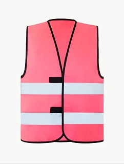 Korntex KXVW – Wolfsburg Bezpečnostní vesta "Basic" 76.KXVW neon pink