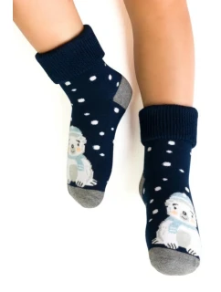 DĚTSKÉ FROTÉ PONOŽKY 154 NÁMOŘNICKÁ MODŘ 20-22