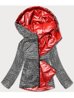 Červená dámská oboustranná bunda model 17106483 - S'WEST