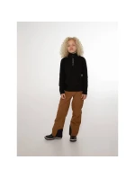 Dětská mikina Protest Perfecty Jr s polovičním zipem z elastické látky černá (P3810400/290) Dětská mikina Protest Perfecty Jr s polovičním zipem z elastické látky černá (P3810400/290)