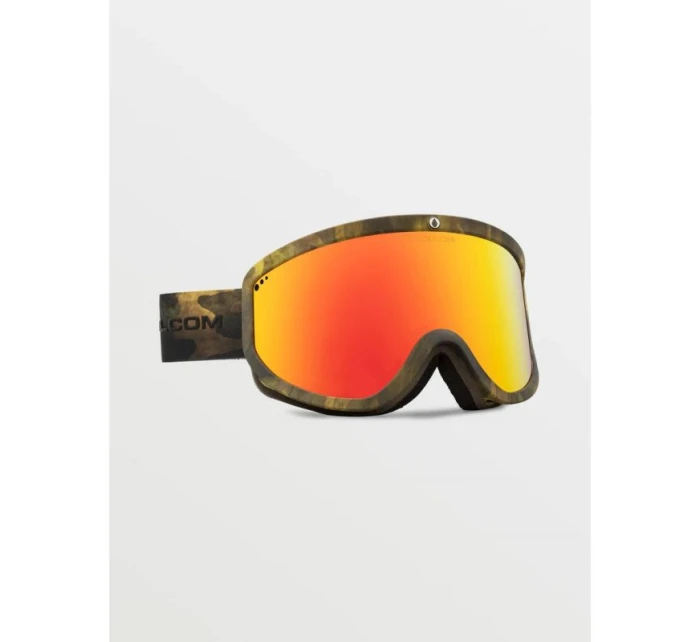 Dámské/pánské snowboardové zimní brýle Volcom Footprints red (VG0622303)