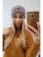 Dámská čepice Eliza K205 dark pink+graphite Dámská čepice Eliza K205 dark pink+graphite