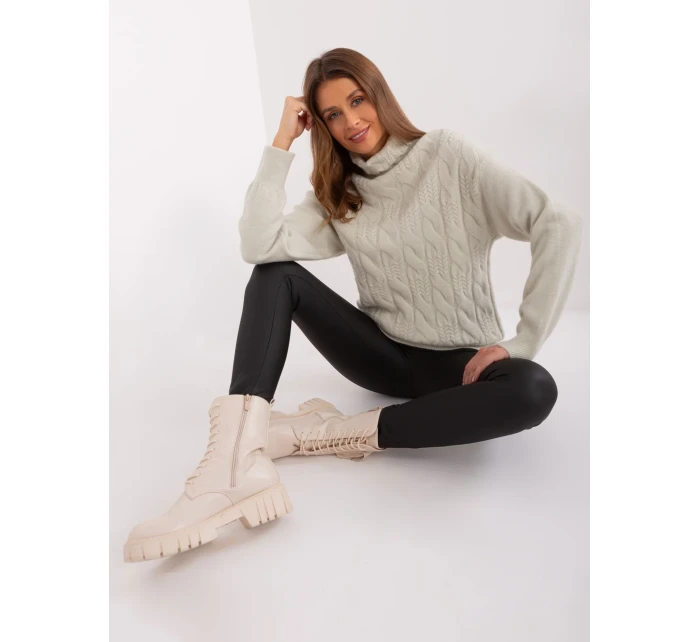 Jumper AT SW 23401.97P pistácie