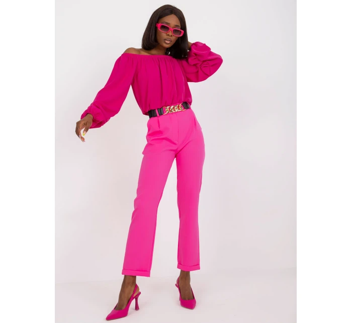 DHJ kalhoty SP 13165.20 fluo růžová DHJ kalhoty SP 13165.20 fluo růžová