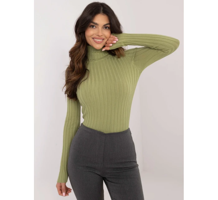 Sweter PM SW model 20614039 jasny zielony - FPrice Sweter PM SW model 20614039 jasny zielony - FPrice