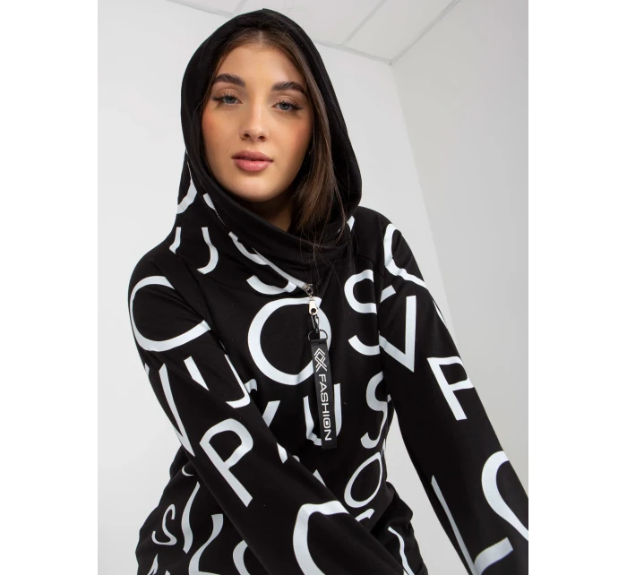 Dámská mikina RV BL 5056 1.95 černá Dámská mikina RV BL 5056 1.95 černá