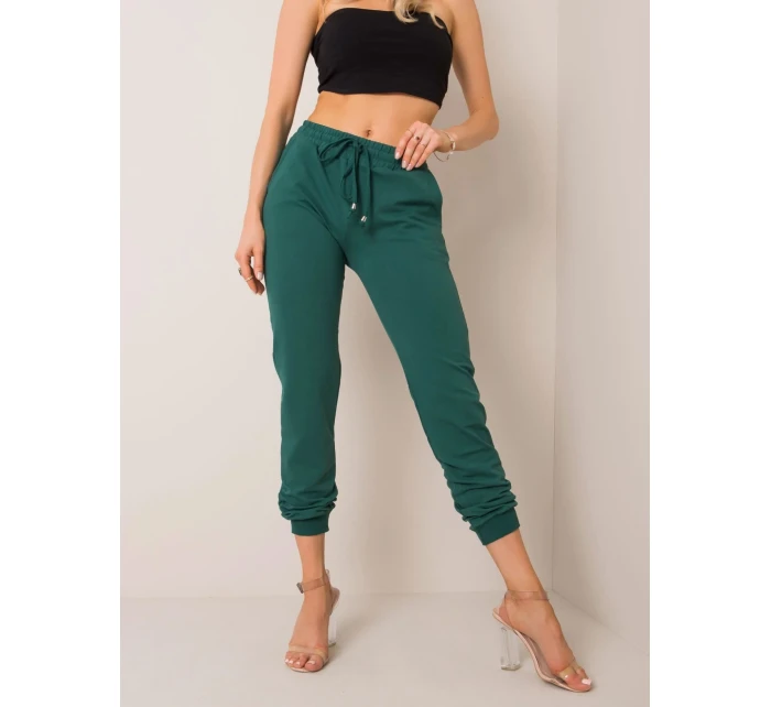 Tepláky RV DR 5040.02X tmavě zelená