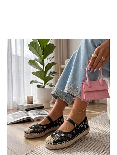 Espadrilky J2933 černé - Solea