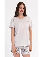 Dámské pyžamo šortky model 22405270 - Vienetta Dámské pyžamo šortky model 22405270 - Vienetta